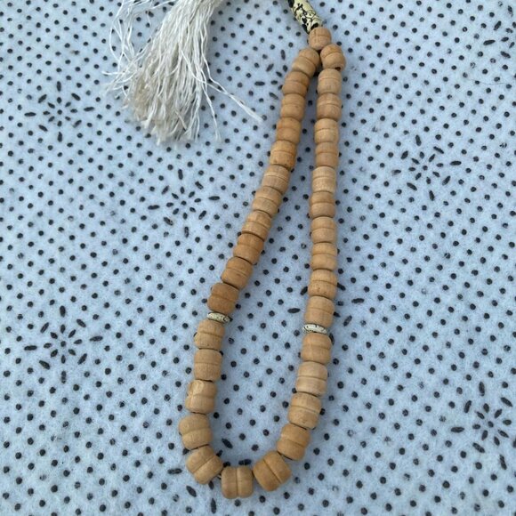 Handmade Tasbeeh Real Wood Prayer Beads Religious Muslim Misbah Pray 33 Beads - Picture 7 of 10